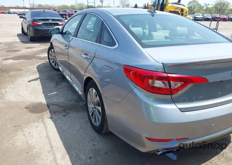 2017 Hyundai Sonata Sport из США, поврежденный, VIN 5NPE34AF7HH527085